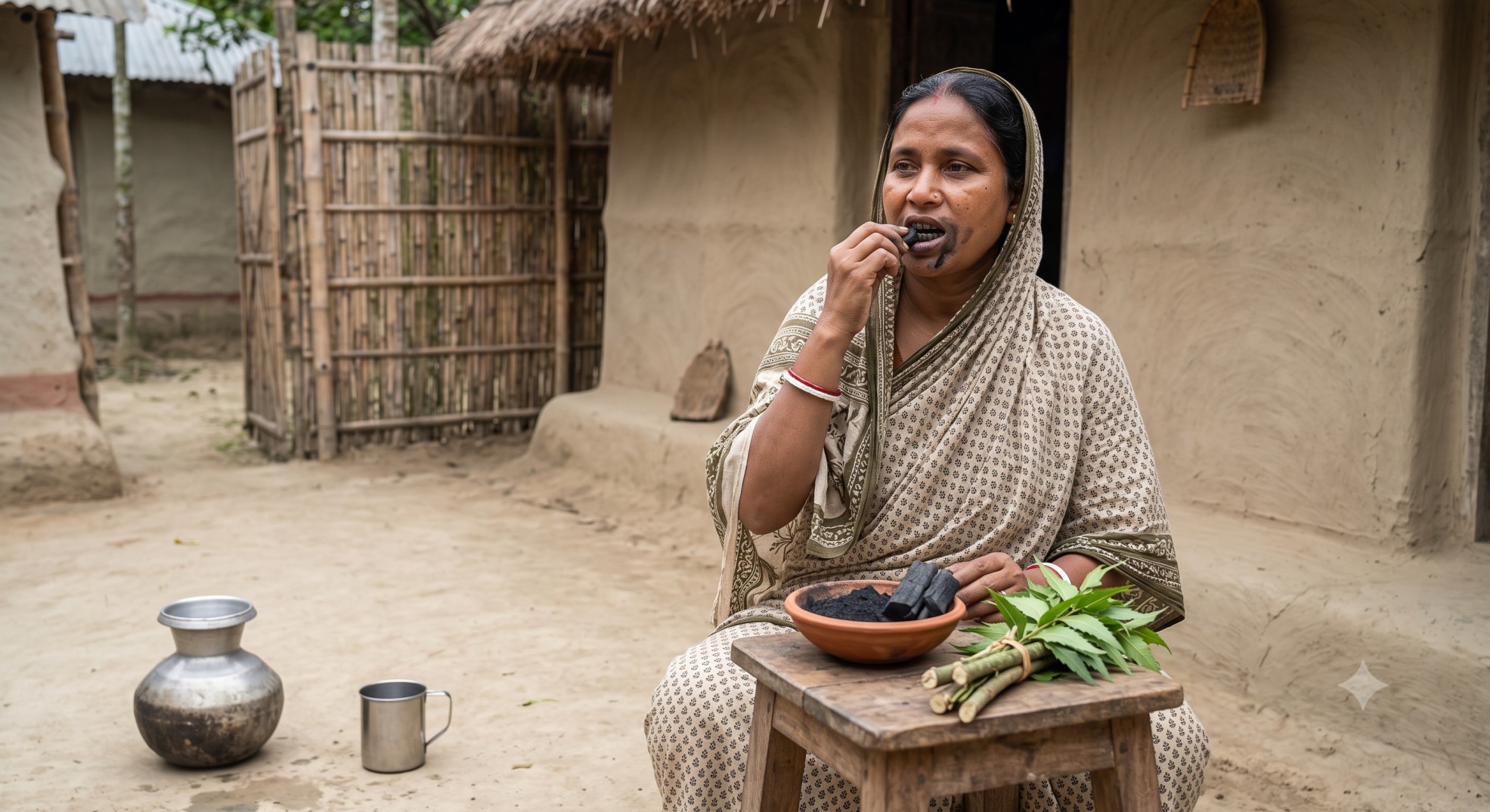 নিমের ডাল নাকি কাঠকয়লা দাঁতের জন্য বেশি উপকারী