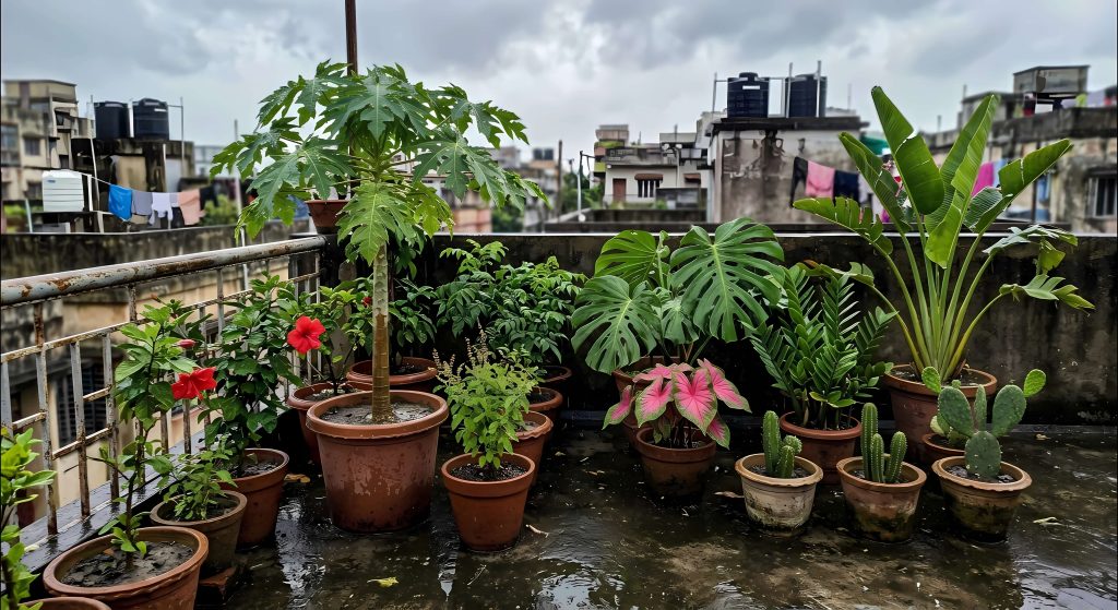 ছাদ বাগানে সবজি চাষ