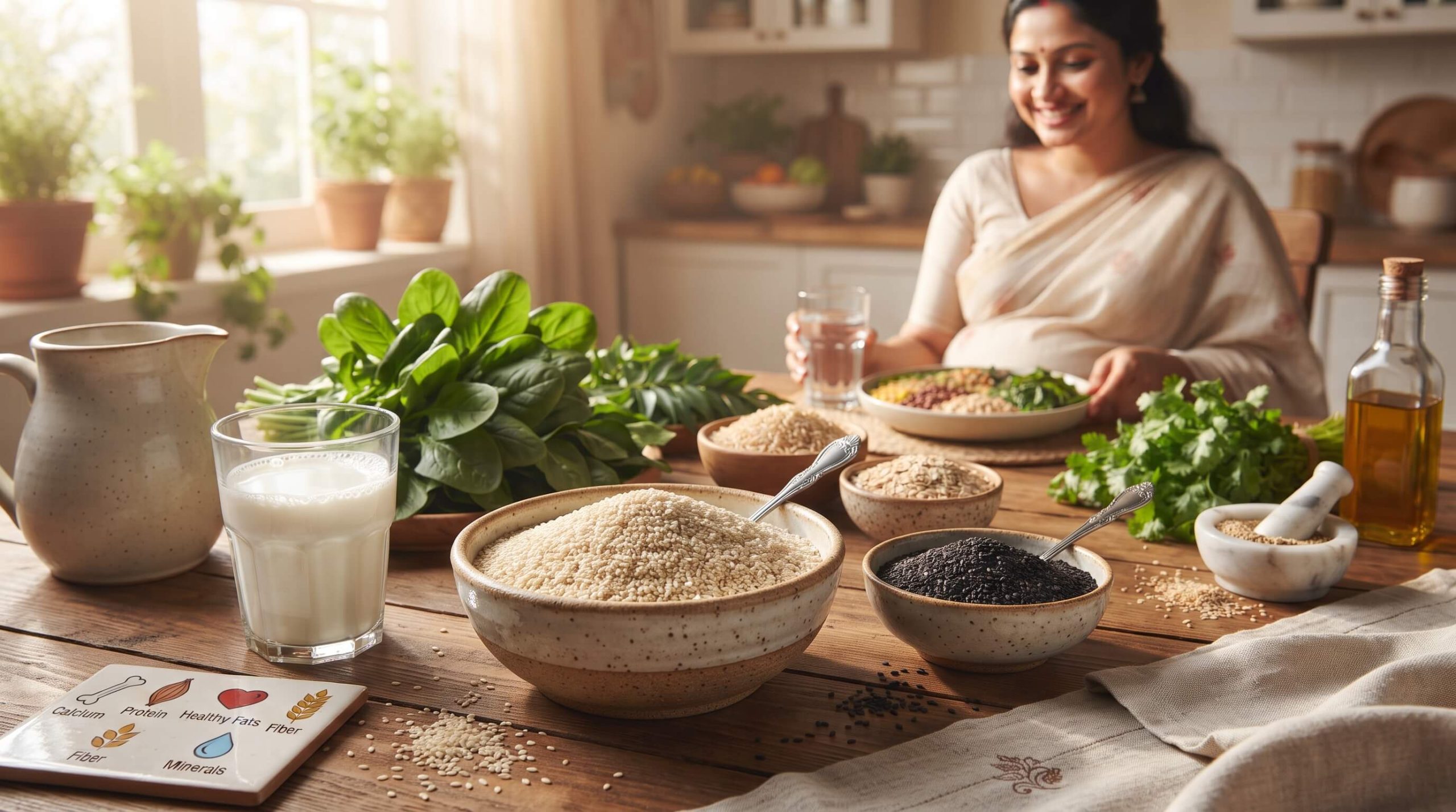 গর্ভাবস্থায় সাদা তিল